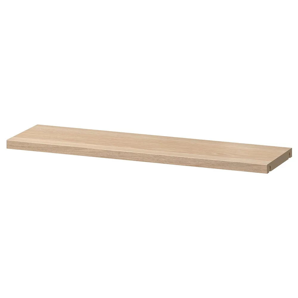 IKEA BESTÅ (ИКЕА БЕСТО) — Полка, под беленый дуб 56х16 см
