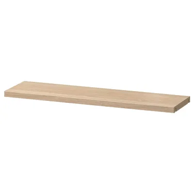 IKEA BESTÅ (ИКЕА БЕСТО) — Полка, под беленый дуб 56х16 см
