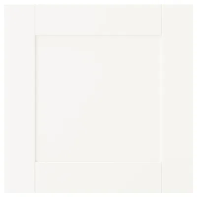 IKEA SANNIDAL (ИКЕА САННИДАЛ) — Дверь, белый 40х40 см
