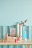 IKEA PELARBOJ (ИКЕА ПЕЛАРБОЙ) — Лампа настольная светодиодная, многоцветный — фото 6