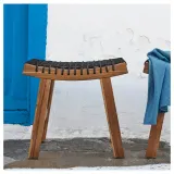 IKEA STACKHOLMEN (ИКЕА СТАКХОЛМЕН) — Табурет садовый, светло-коричневая морилка 48х35х43 см — фото 2