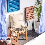 IKEA STACKHOLMEN (ИКЕА СТАКХОЛМЕН) — Табурет садовый, светло-коричневая морилка 48х35х43 см — фото 5