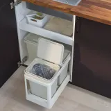 IKEA HÅLLBAR (ИКЕА ХОЛЛБАР) — Выдвижная рама для сортировки, светло-серый — фото 4