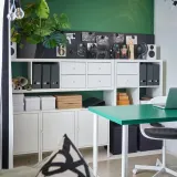 IKEA SVENSÅS (ИКЕА СВЕНСОС) — Доска для заметок, чёрный 40x60 см — фото 2