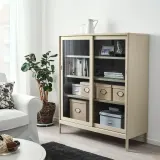 IKEA KVARNVIK (ИКЕА КВАРНВИК) — Контейнер с крышкой, бежевый 25x35x20 см — фото 2