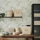 IKEA KVARNVIK (ИКЕА КВАРНВИК) — Контейнер с крышкой, бежевый 25x35x20 см — фото 4