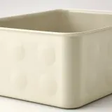 IKEA NOJIG (ИКЕА НОЙИГ) — Органайзер, пластик/бежевый 20x25x10 см — фото 5