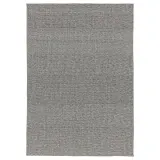 IKEA TIPHEDE (ИКЕА ТИПХЕДЕ) — Ковёр безворсовый тканый, чёрный/натуральный 155x220 см — фото 1