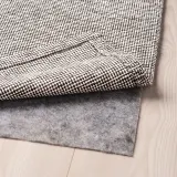 IKEA TIPHEDE (ИКЕА ТИПХЕДЕ) — Ковёр безворсовый тканый, чёрный/натуральный 155x220 см — фото 3