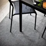 IKEA TIPHEDE (ИКЕА ТИПХЕДЕ) — Ковёр безворсовый тканый, чёрный/натуральный 155x220 см — фото 4