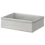 IKEA BAXNA (ИКЕА БАКСНА) — Органайзер, серый/белый 26x34x10 см — фото 1