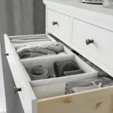 IKEA BAXNA (ИКЕА БАКСНА) — Органайзер, серый/белый 26x34x10 см — фото 3
