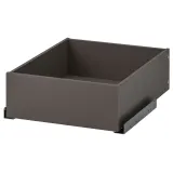 IKEA KOMPLEMENT (ИКЕА КОМПЛИМЕНТ) — Ящик, тёмно-серый 50x58 см — фото 1