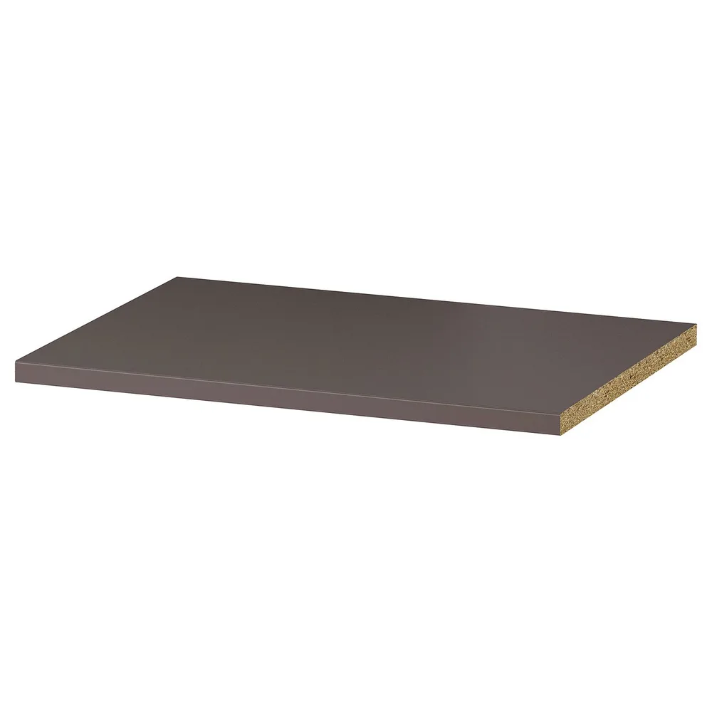 IKEA KOMPLEMENT (ИКЕА КОМПЛИМЕНТ) — Полка, тёмно-серая 50x35 см