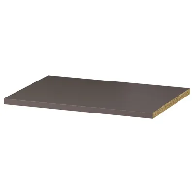IKEA KOMPLEMENT (ИКЕА КОМПЛИМЕНТ) — Полка, тёмно-серая 50x35 см
