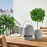 IKEA VAPPEBY (ИКЕА ВАППЕБЙ) — Лампа с bluetooth-колонкой, для улицы/серая — фото 4