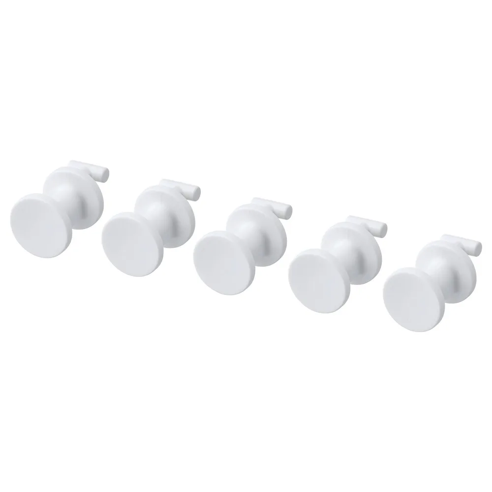 IKEA SKÅDIS (ИКЕА СКОДИС) — Крючок, белый 19 мм