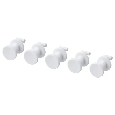IKEA SKÅDIS (ИКЕА СКОДИС) — Крючок, белый 19 мм