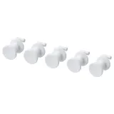 IKEA SKÅDIS (ИКЕА СКОДИС) — Крючок, белый 19 мм — фото 1