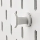 IKEA SKÅDIS (ИКЕА СКОДИС) — Крючок, белый 19 мм — фото 4