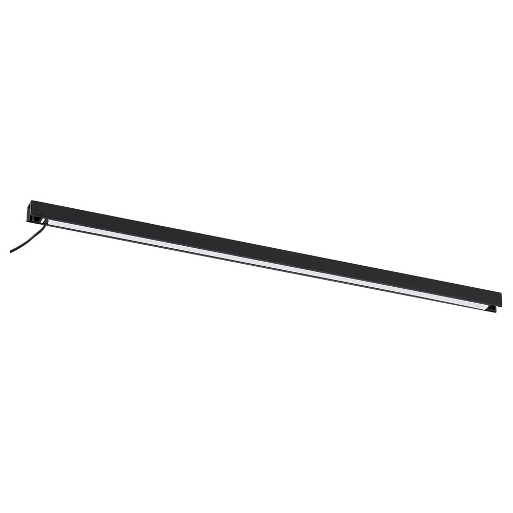 IKEA SILVERGLANS (ИКЕА СИЛВЕРГЛАНС) — Светодиодная лента для ванной, диммируемая антрацит 60 см