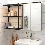IKEA SILVERGLANS (ИКЕА СИЛВЕРГЛАНС) — Светодиодная лента для ванной, диммируемая антрацит 60 см — фото 6