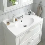IKEA RUNSKÄR (ИКЕА РУНСКЭР) — Смеситель для раковины с манипулятором, хром — фото 4