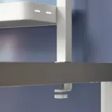 IKEA VATTENKAR (ИКЕА ВАТТЕНКАР) — Полка для письменного стола, белый 49х15 см — фото 6