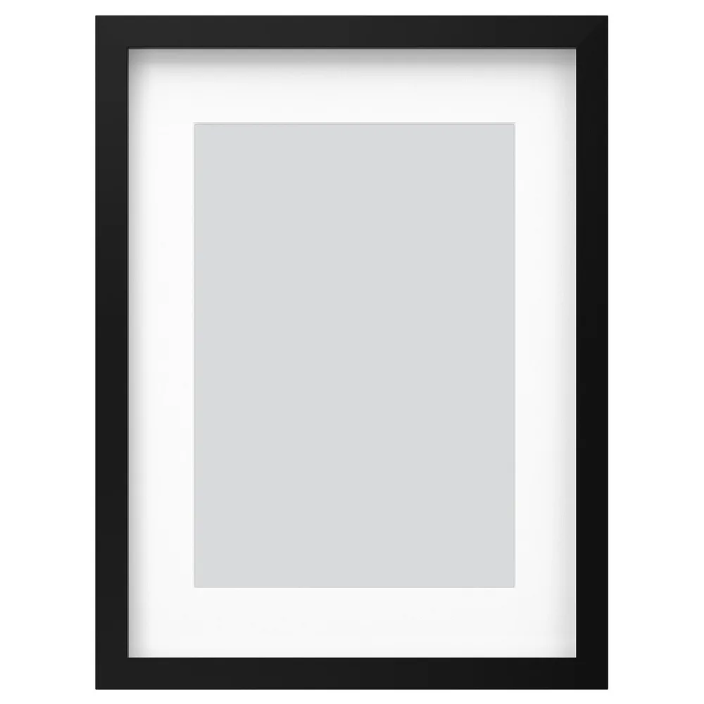 IKEA RÖDALM (ИКЕА РЁДАЛМ) — Рамка, чёрная 30x40 см