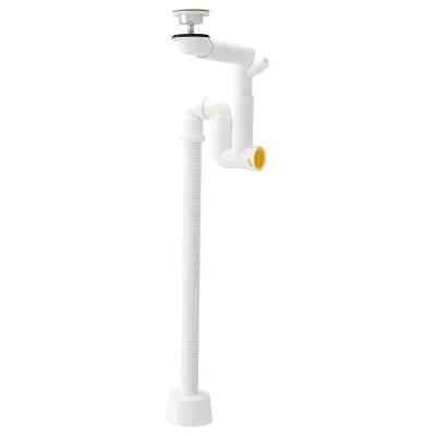 IKEA RÄNNILEN (ИКЕА РЭННИЛЕН) — Сифон с гибкой трубкой, 1 колено