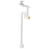 IKEA RÄNNILEN (ИКЕА РЭННИЛЕН) — Сифон с гибкой трубкой, 1 колено — фото 1