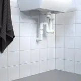 IKEA RÄNNILEN (ИКЕА РЭННИЛЕН) — Сифон с гибкой трубкой, 1 колено — фото 2