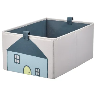 IKEA BARNDRÖM (ИКЕА БАРНДРЁМ) — Коробка, бежевый 26х37х17 см