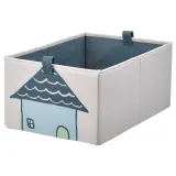 IKEA BARNDRÖM (ИКЕА БАРНДРЁМ) — Коробка, бежевый 26х37х17 см — фото 2