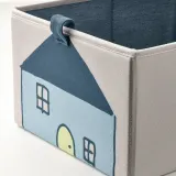 IKEA BARNDRÖM (ИКЕА БАРНДРЁМ) — Коробка, бежевый 26х37х17 см — фото 3