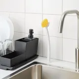 IKEA RINNIG (ИКЕА РИННИГ) — Щётка для мытья посуды, яркий жёлтый/кремовый — фото 2