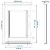 IKEA RÖDALM (ИКЕА РЁДАЛМ) — Рамка, красный 10х15 см — фото 7