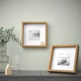 IKEA SANNAHED (ИКЕА САННАХЕД) — Рамка, имитация дуба 25х25 см — фото 2