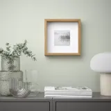 IKEA SANNAHED (ИКЕА САННАХЕД) — Рамка, имитация дуба 25х25 см — фото 4