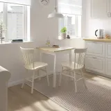 IKEA STARREKLINTE (ИКЕА СТАРРЕКЛИНТЕ) — Ковёр безворсовый, натуральный/чёрный 120х180 см — фото 4