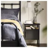 IKEA GRÅFJÄLLET (ИКЕА ГРОФЙЭЛЛЕТ) — Прикроватный столик, антрацит 45х36х59 см — фото 2
