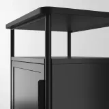 IKEA GRÅFJÄLLET (ИКЕА ГРОФЙЭЛЛЕТ) — Прикроватный столик, антрацит 45х36х59 см — фото 8