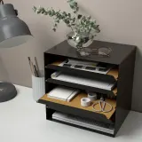 IKEA HARVMATTA (ИКЕА ХАРВМАТТА) — Лоток для писем, антрацит — фото 2