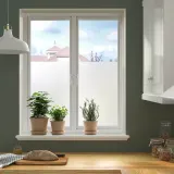IKEA PUCKELFLY (ИКЕА ПУКЕЛФЛИ) — Пленка на окно, прозрачный 50x150 см — фото 3