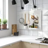 IKEA SKÅDIS (ИКЕА СКОДИС) — Набор аксессуаров, 7 предметов, белый — фото 3