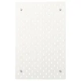 IKEA SKÅDIS (ИКЕА СКОДИС) — Перфорированная панель, белая 36x56 см — фото 1