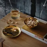IKEA STOCKHOLM (ИКЕА СТОКХОЛМ) — 2025 Миска и тарелка, цвет латуни — фото 2