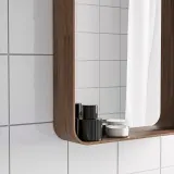 IKEA DVÄRGSYREN (ИКЕА ДВЭРГСИРЕН) — Зеркало, шпон ореха 40x50 см — фото 3