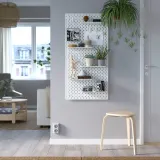 IKEA SKÅDIS (ИКЕА СКОДИС) — Полка выставочная, белая — фото 2