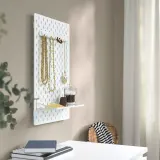 IKEA SKÅDIS (ИКЕА СКОДИС) — Полка выставочная, белая — фото 5